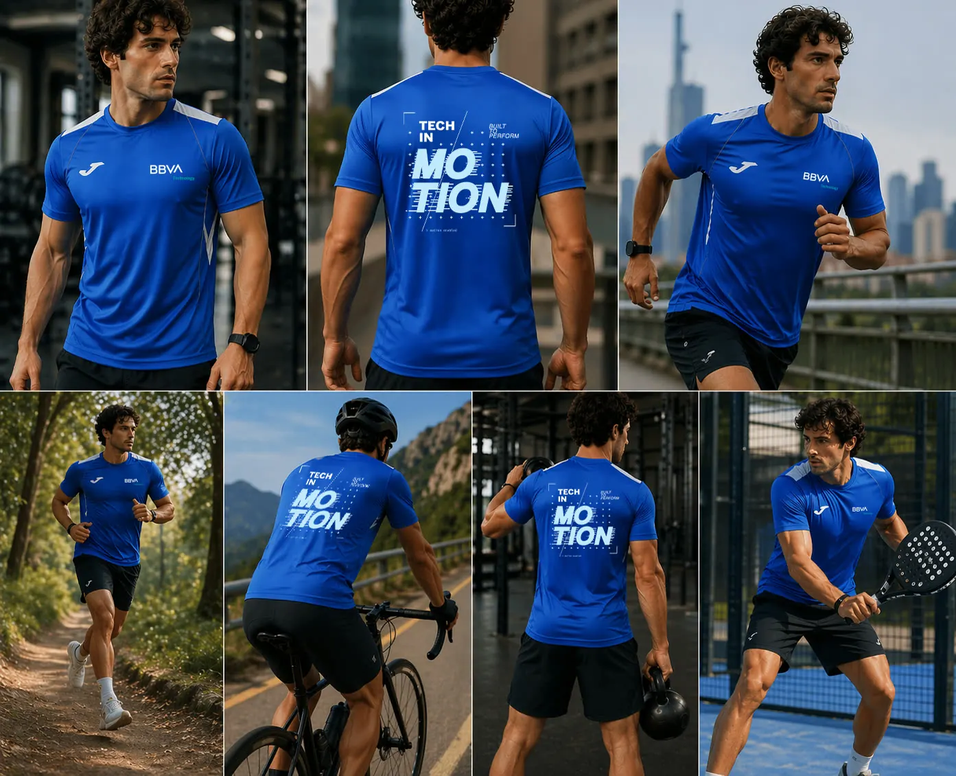 Equipación creada para BBVA Tech In Motion